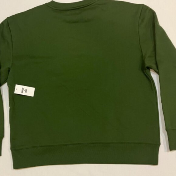 Mode of One Mens Relaxed Fit Fleece Sweatshirt Black Forest Size L - Picture 3 of 6